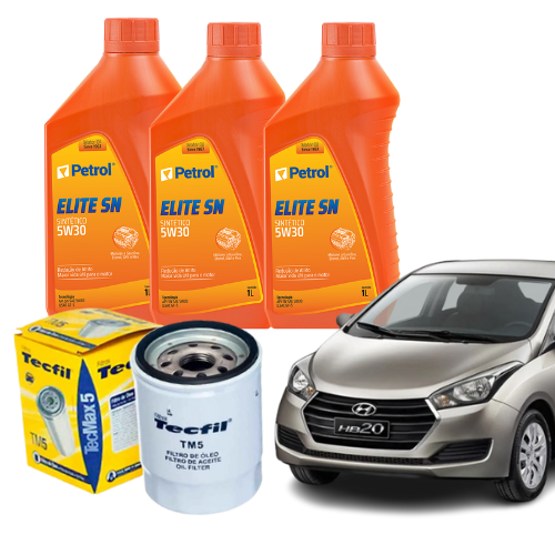 Kit troca de óleo Hb 20 1.0/ Fiat fire 1.0 ou 1.4
