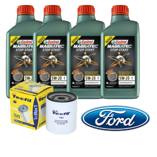 Kit Ford Correia Banhada a Óleo