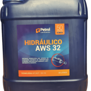 Óleo Lubrificante Hidráulico AWS 32 Petrol Balde 20L